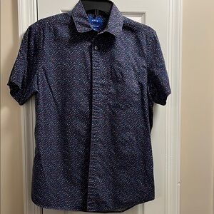 Apt. 9 Blue Casual Button Down Shirt